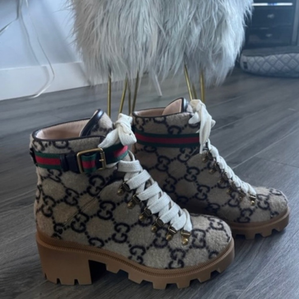 AUTHENTIC Gucci “hiking boots”